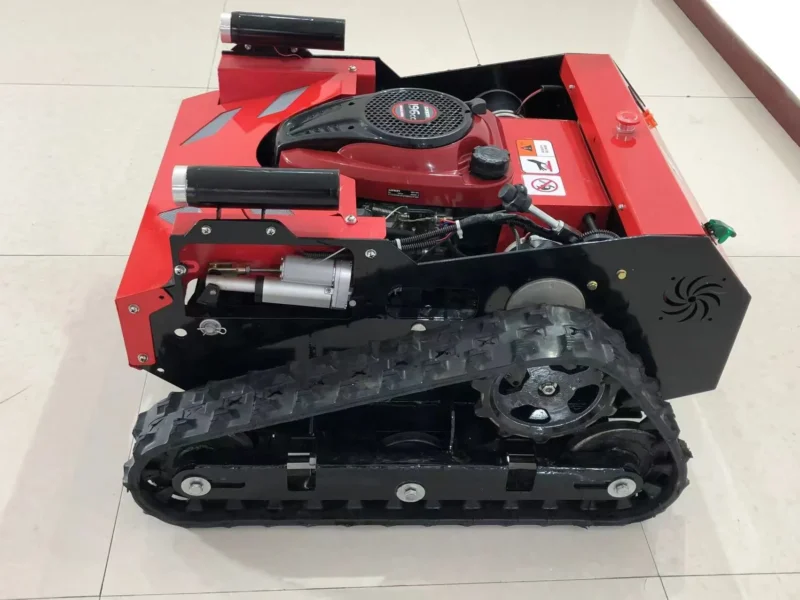 Remote-controlled lawn mower